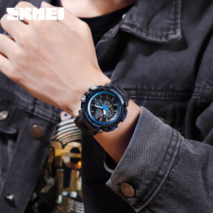 Skmei 1498 Черные/Синий часы наручные детские